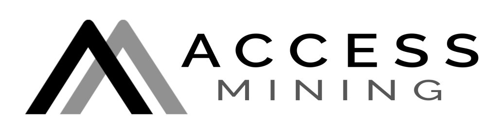Access Mining Logo Black Transparent Background 3