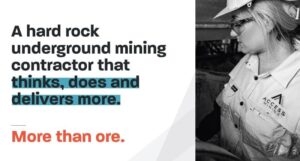 Access Mining - ore and more. Underground hard rock mining contractors who provide high speed development and production and so much more.